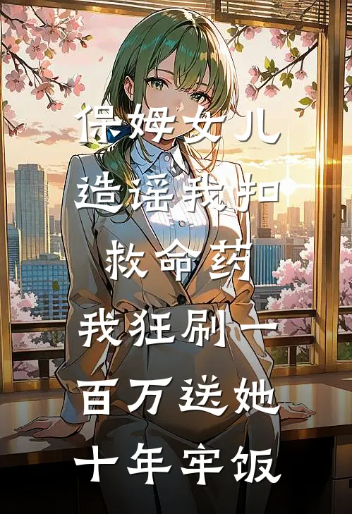 保姆女儿造谣我扣救命药，我狂刷一百万送她十年牢饭