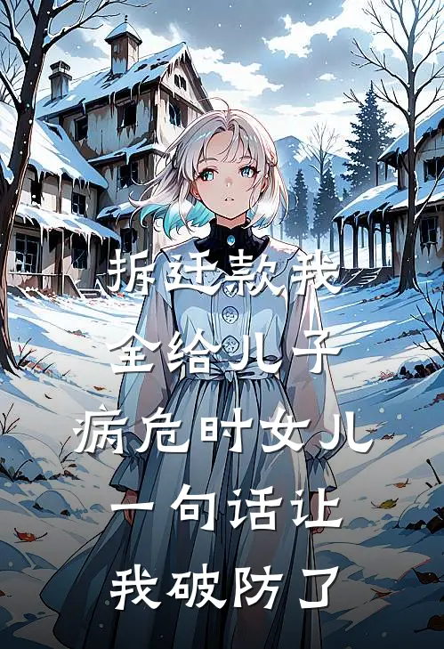 拆迁款我全给儿子，病危时女儿一句话让我破防了