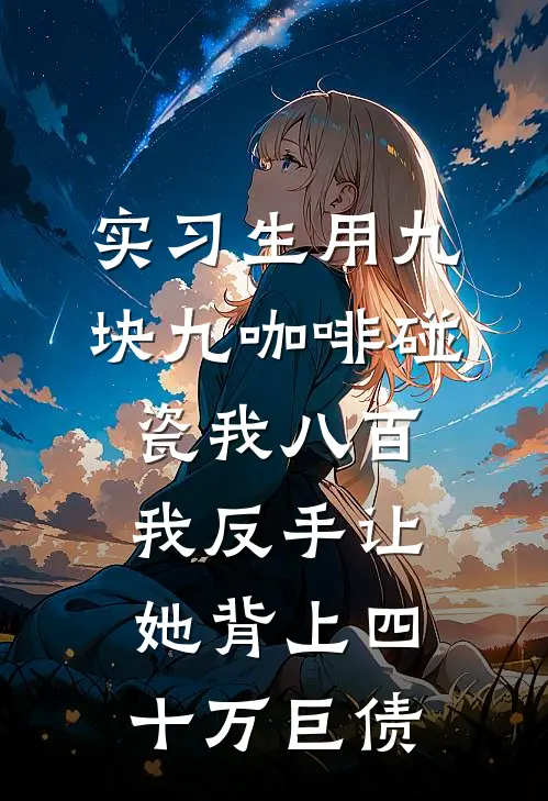 实习生用九块九咖啡碰瓷我八百，我反手让她背上四十万巨债