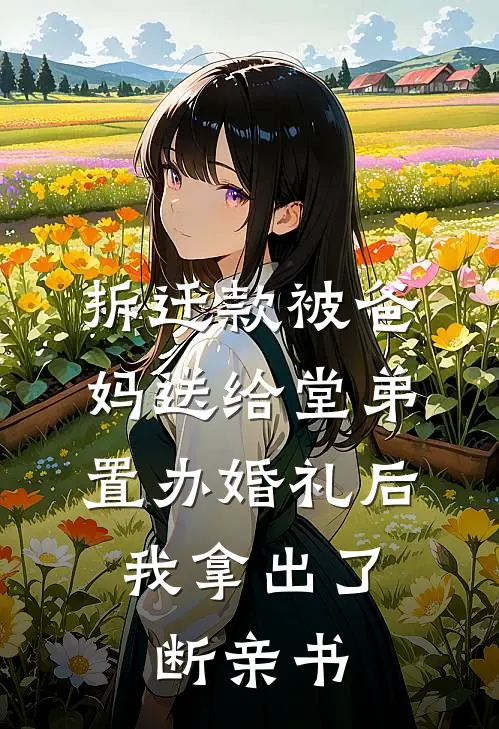 拆迁款被爸妈送给堂弟置办婚礼后，我拿出了断亲书