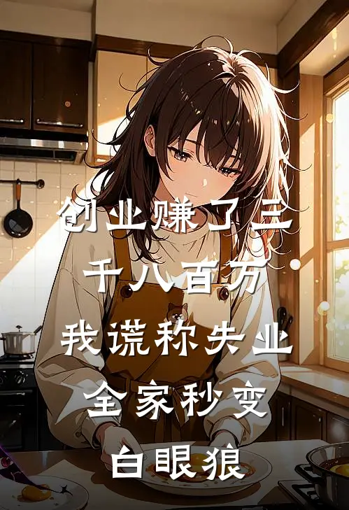 创业赚了三千八百万，我谎称失业，全家秒变白眼狼