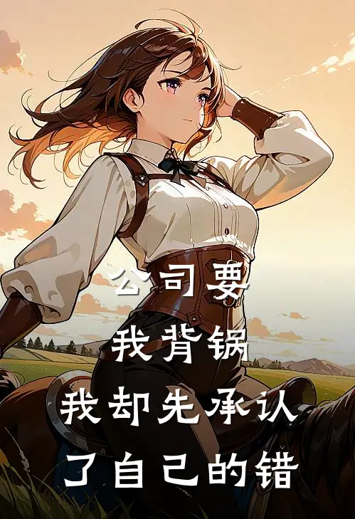 公司要我背锅，我却先承认了自己的错