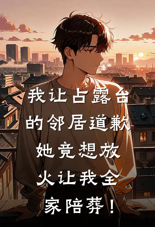 我让占露台的邻居道歉，她竟想放火让我全家陪葬！