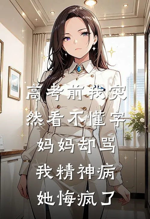 高考前我突然看不懂字，妈妈却骂我精神病，她悔疯了