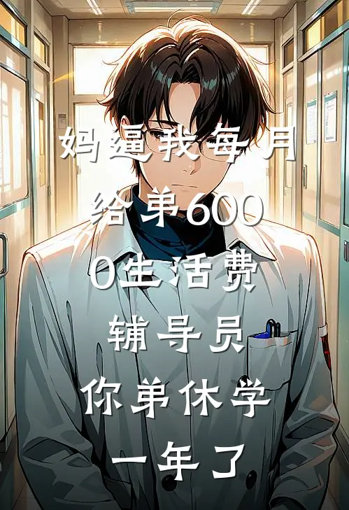 妈逼我每月给弟6000生活费，辅导员：你弟休学一年了