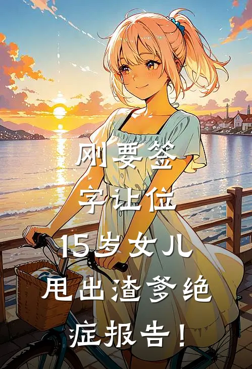 刚要签字让位，15岁女儿甩出渣爹绝症报告！