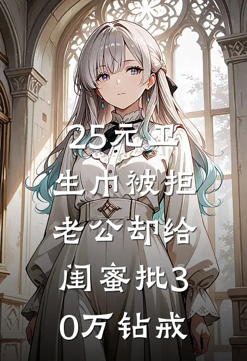 25元卫生巾被拒，老公却给闺蜜批30万钻戒