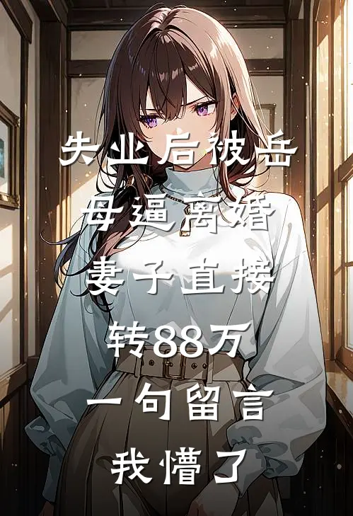 失业后被岳母逼离婚，妻子直接转88万，一句留言我懵了