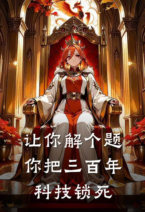 让你解个题，你把三百年科技锁死