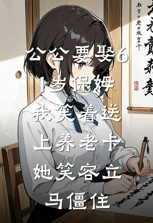 公公要娶61岁保姆，我笑着送上养老卡，她笑容立马僵住