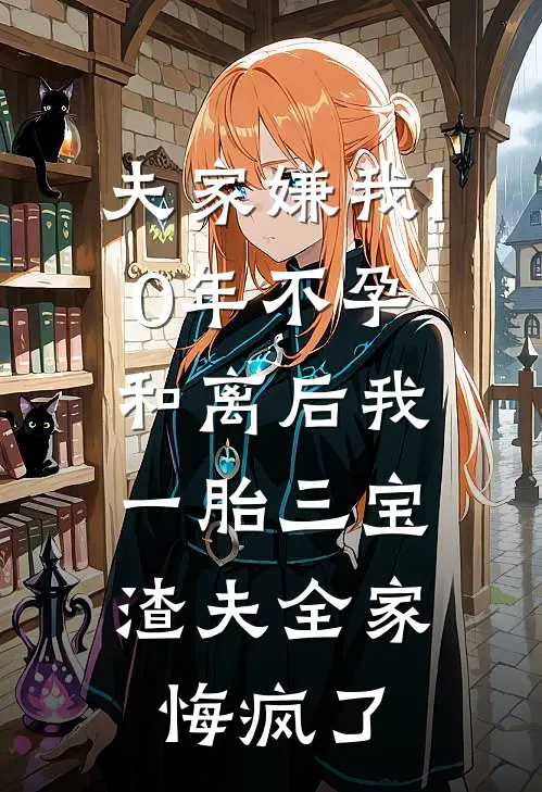 夫家嫌我10年不孕，和离后我一胎三宝，渣夫全家悔疯了