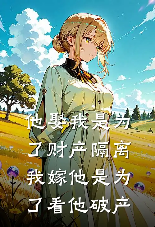 他娶我是为了财产隔离，我嫁他是为了看他破产