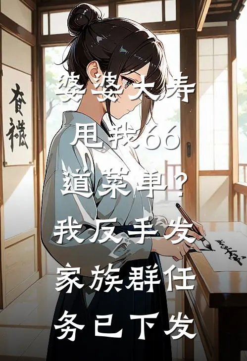 婆婆大寿，甩我66道菜单？我反手发家族群：任务已下发