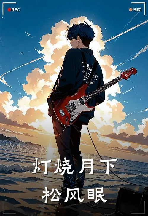 灯烧月下松风眠