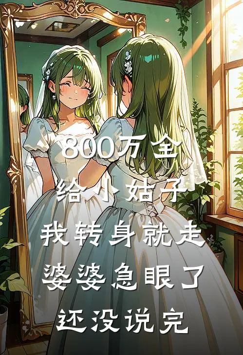 800万全给小姑子，我转身就走，婆婆急眼了：还没说完