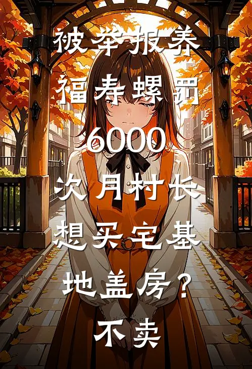 被举报养福寿螺罚6000，次月村长想买宅基地盖房？不卖