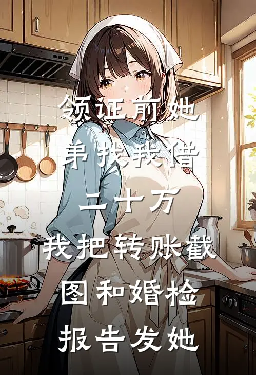 领证前她弟找我借二十万，我把转账截图和婚检报告发她