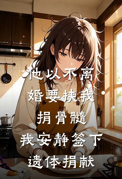 他以不离婚要挟我捐骨髓,我安静签下遗体捐献