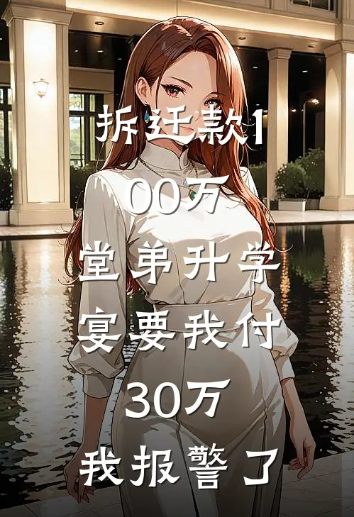 拆迁款100万，堂弟升学宴要我付30万，我报警了