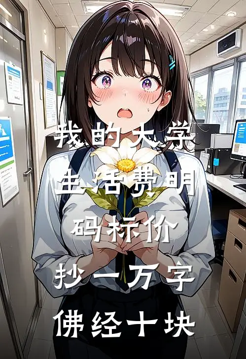 我的大学生活费明码标价，抄一万字佛经十块