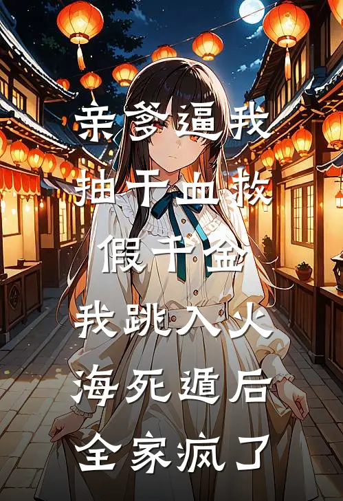 亲爹逼我抽干血救假千金，我跳入火海死遁后全家疯了