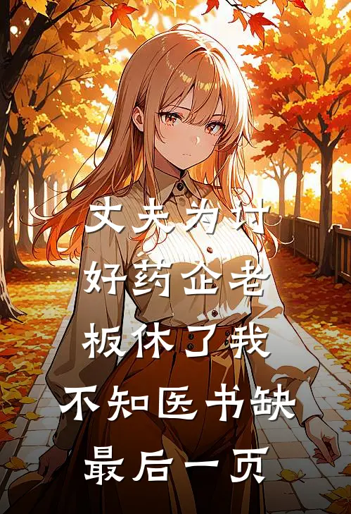 丈夫为讨好药企老板休了我,不知医书缺最后一页