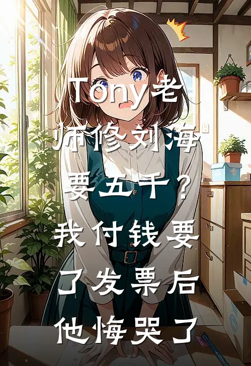Tony老师修刘海要五千？我付钱要了发票后他悔哭了