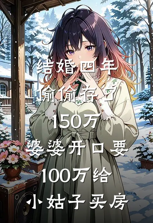 结婚四年偷偷存了150万,婆婆开口要100万给小姑子买房