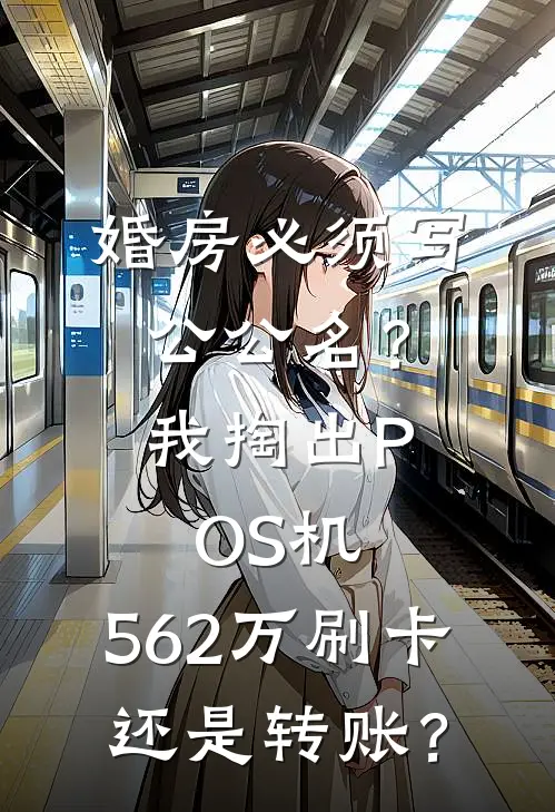 婚房必须写公公名？我掏出POS机：562万刷卡还是转账？