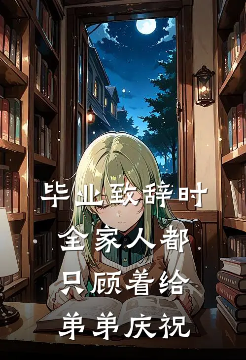 毕业致辞时，全家人都只顾着给弟弟庆祝