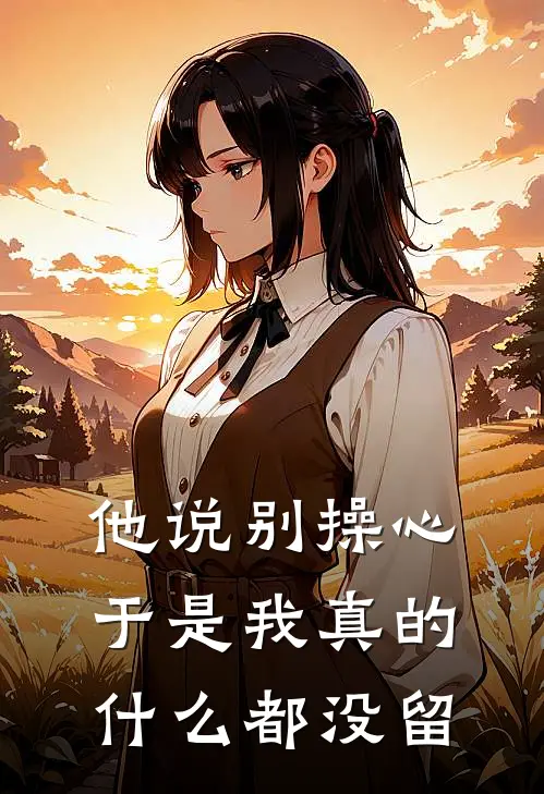 他说别操心，于是我真的什么都没留