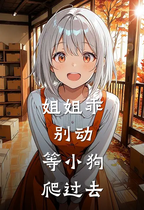 姐姐乖，别动，等小狗爬过去