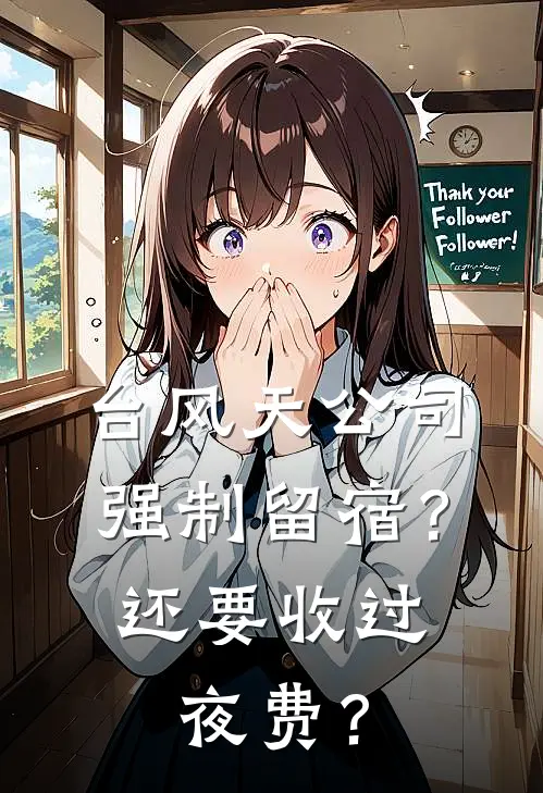 台风天公司强制留宿？还要收过夜费？