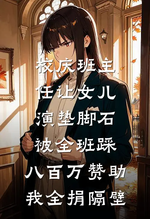 校庆班主任让女儿演垫脚石被全班踩，八百万赞助我全捐隔壁