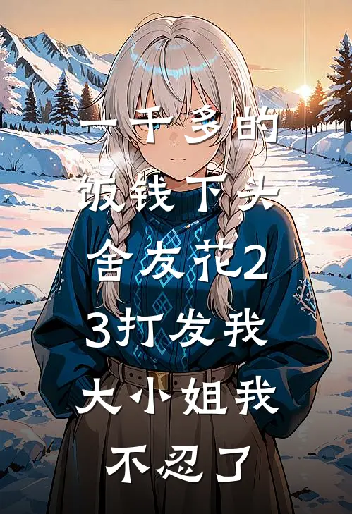 一千多的饭钱下头舍友花23打发我，大小姐我不忍了