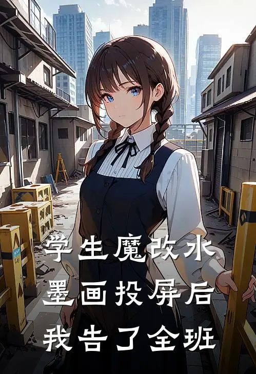学生魔改水墨画投屏后，我告了全班