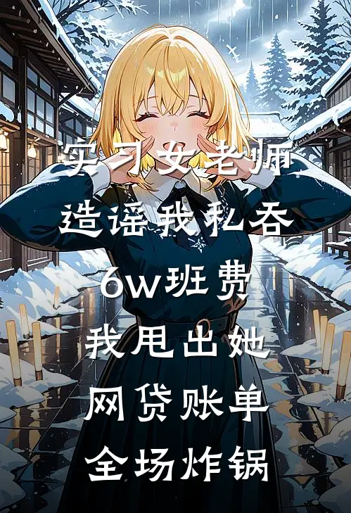 实习女老师造谣我私吞6w班费，我甩出她网贷账单全场炸锅
