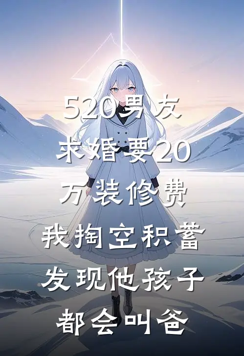 520男友求婚要20万装修费，我掏空积蓄发现他孩子都会叫爸