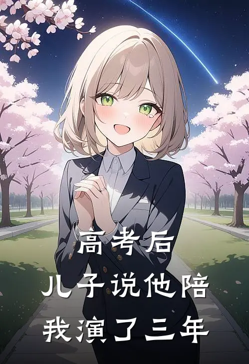 高考后，儿子说他陪我演了三年