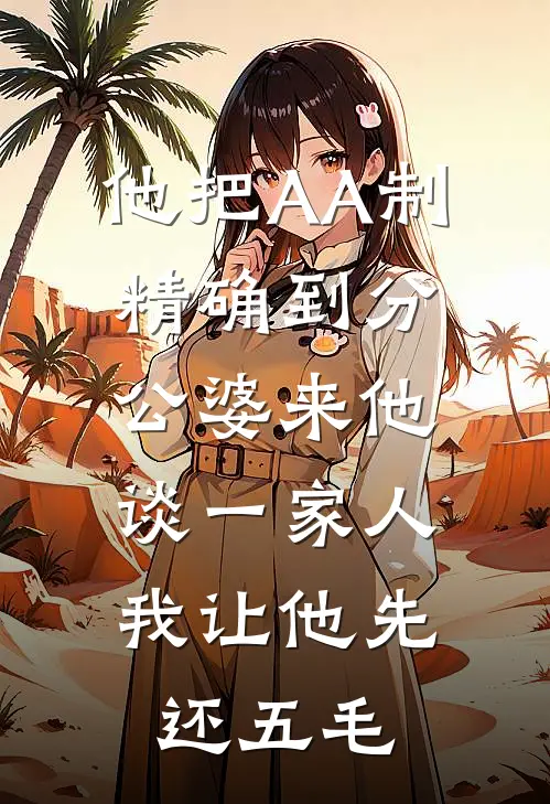 他把AA制精确到分,公婆来他谈一家人,我让他先还五毛