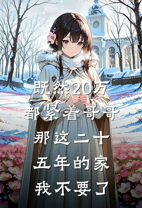 既然20万都紧着哥哥,那这二十五年的家我不要了