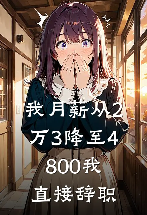 我月薪从2万3降至4800我直接辞职
