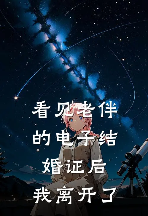 看见老伴的电子结婚证后，我离开了