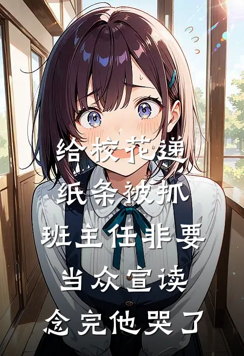 给校花递纸条被抓，班主任非要当众宣读，念完他哭了