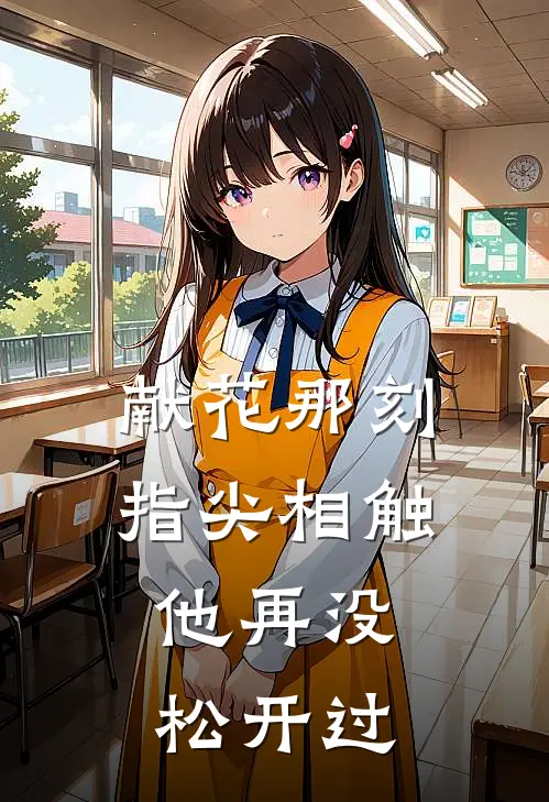 献花那刻指尖相触，他再没松开过