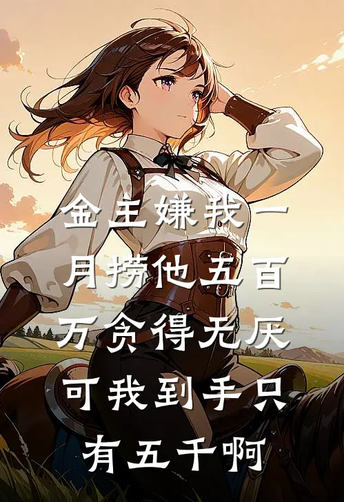 金主嫌我一月捞他五百万贪得无厌，可我到手只有五千啊