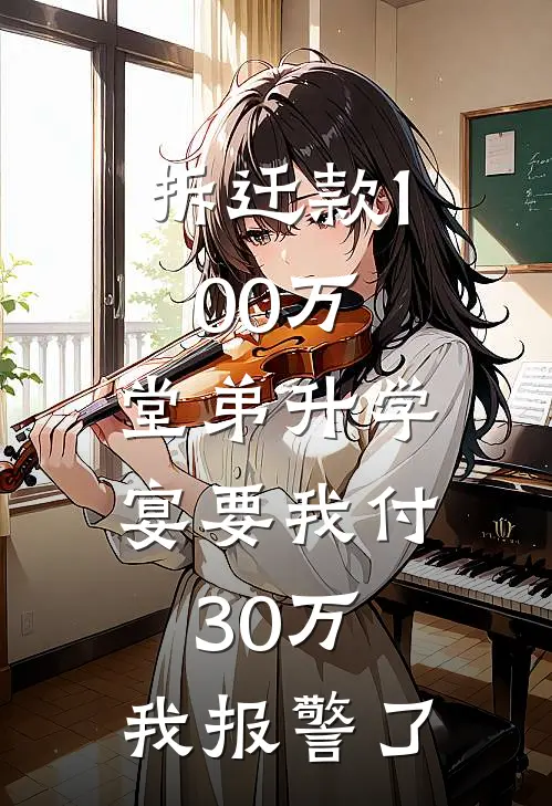 拆迁款100万，堂弟升学宴要我付30万，我报警了