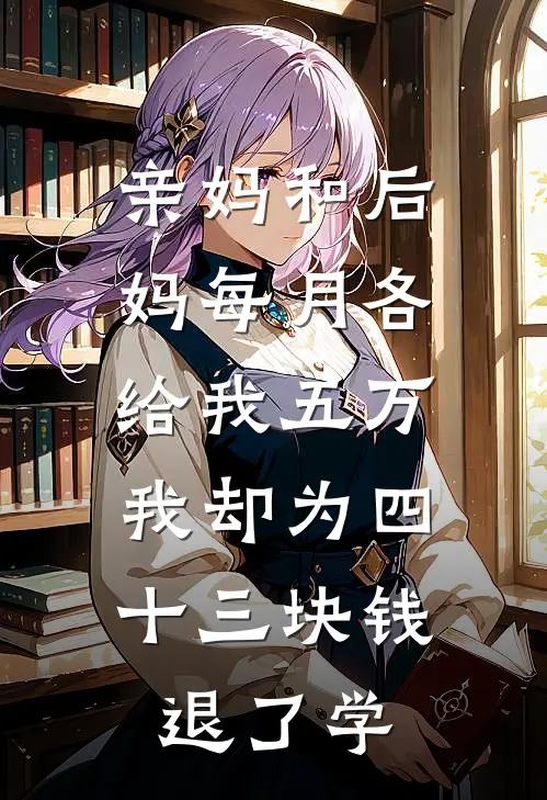 亲妈和后妈每月各给我五万,我却为四十三块钱退了学