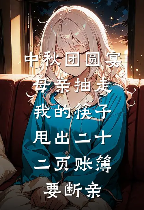 中秋团圆宴母亲抽走我的筷子,甩出二十二页账簿要断亲