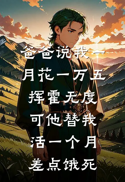 爸爸说我一月花一万五挥霍无度,可他替我活一个月差点饿死